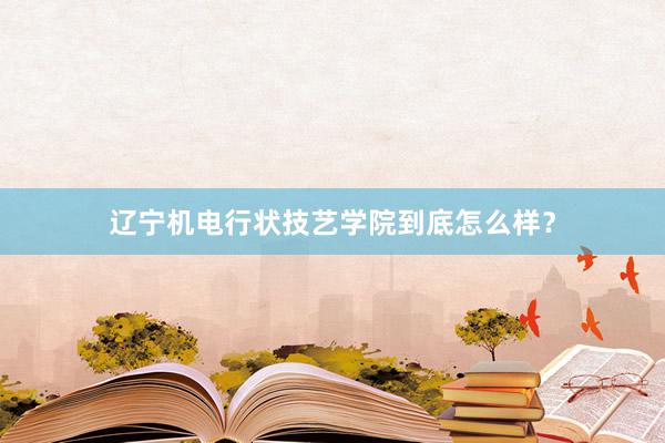 辽宁机电行状技艺学院到底怎么样？